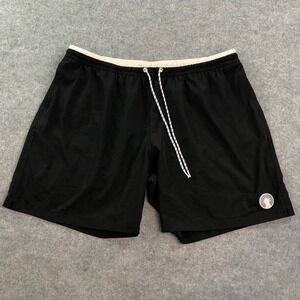 Chubbies Mens Swim Trunks XXL Black Polyester Lined Beach Floral